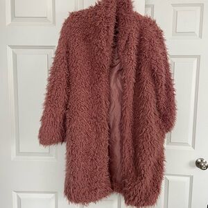 Wild Fable furry coat, M